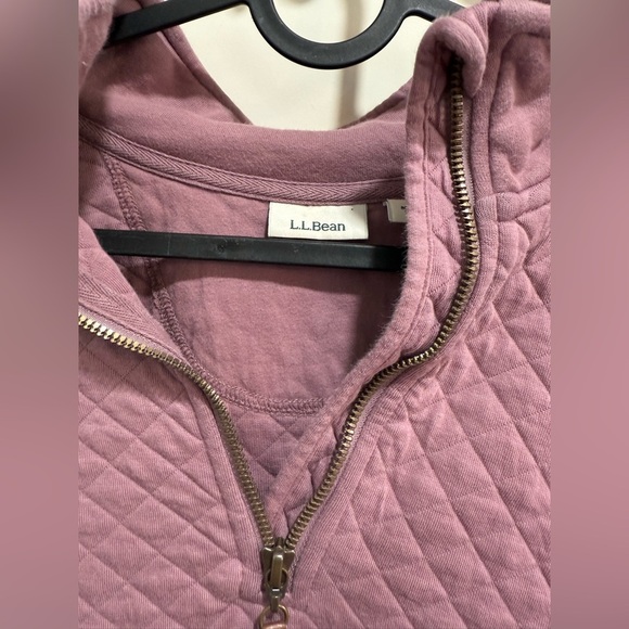 L.L Bean Lavender Quilted Women's Top - Picture 5 of 6